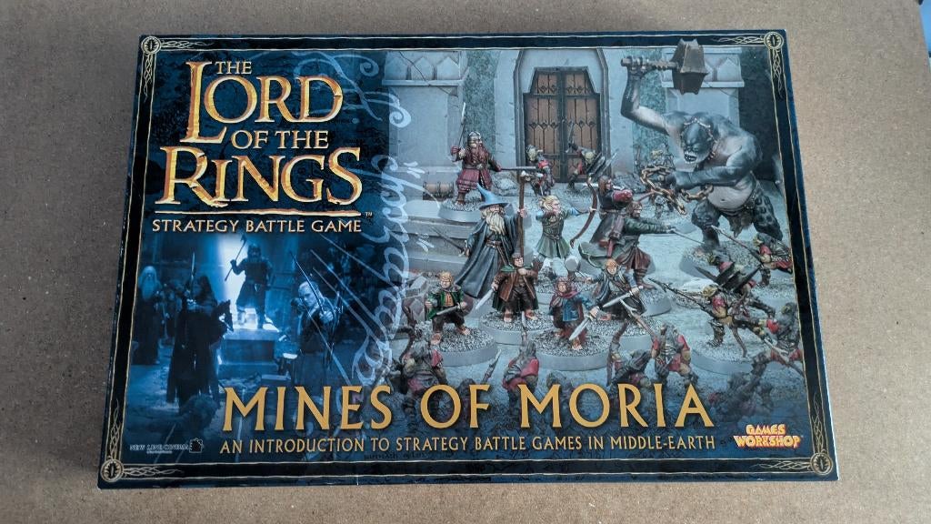 The Lord of the Rings Strategy Battle Game Mines of Moria, Hobby en Vrije tijd, Wargaming, Ophalen of Verzenden, Lord of the Rings