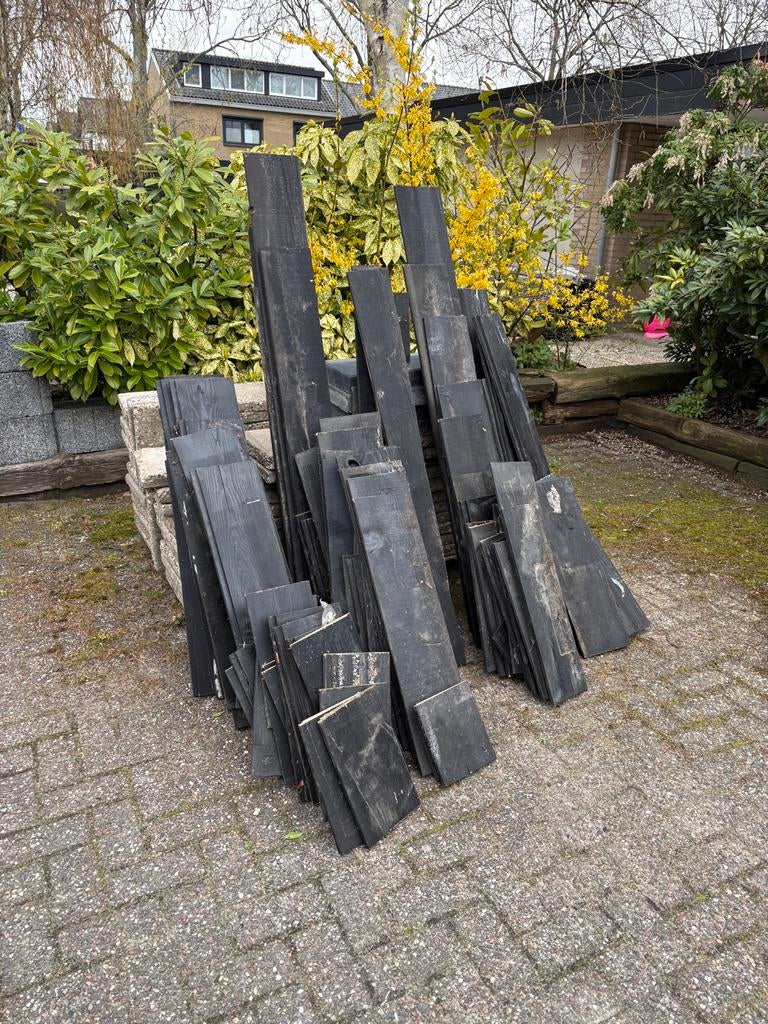 Gratis Zweeds Rabat geïmpregneerd hout, Gebruikt, Minder dan 25 mm, Plank, Ophalen