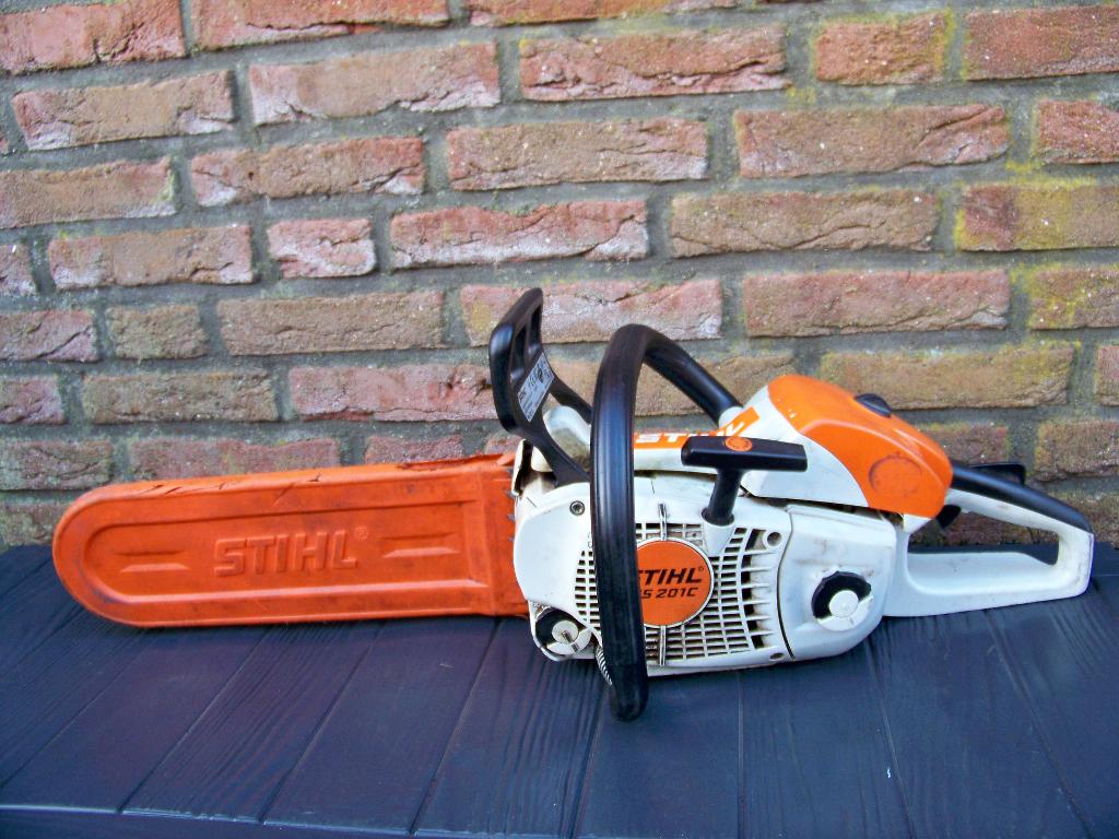 Stihl MS-201-C profi kettingzaag, Ophalen, Stihl, Gebruikt, Kettingzaag
