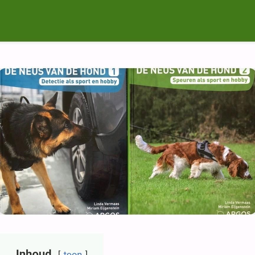 Gezocht de neus van de hond deel 1 & 2 Detectie en Speuren, Boeken, Ophalen of Verzenden, Gelezen, Overige onderwerpen, Linda vermaas