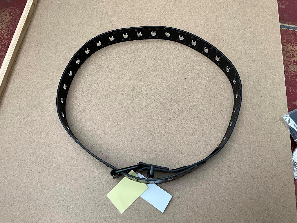 Gave Riem Merk Rock Rebel Lengte ca 114 cm Unisex, Kleding | Heren, Riemen en Ceinturen, Zwart, Gave Riem Merk Rock Rebel Lengte ca 114 cm Unisex