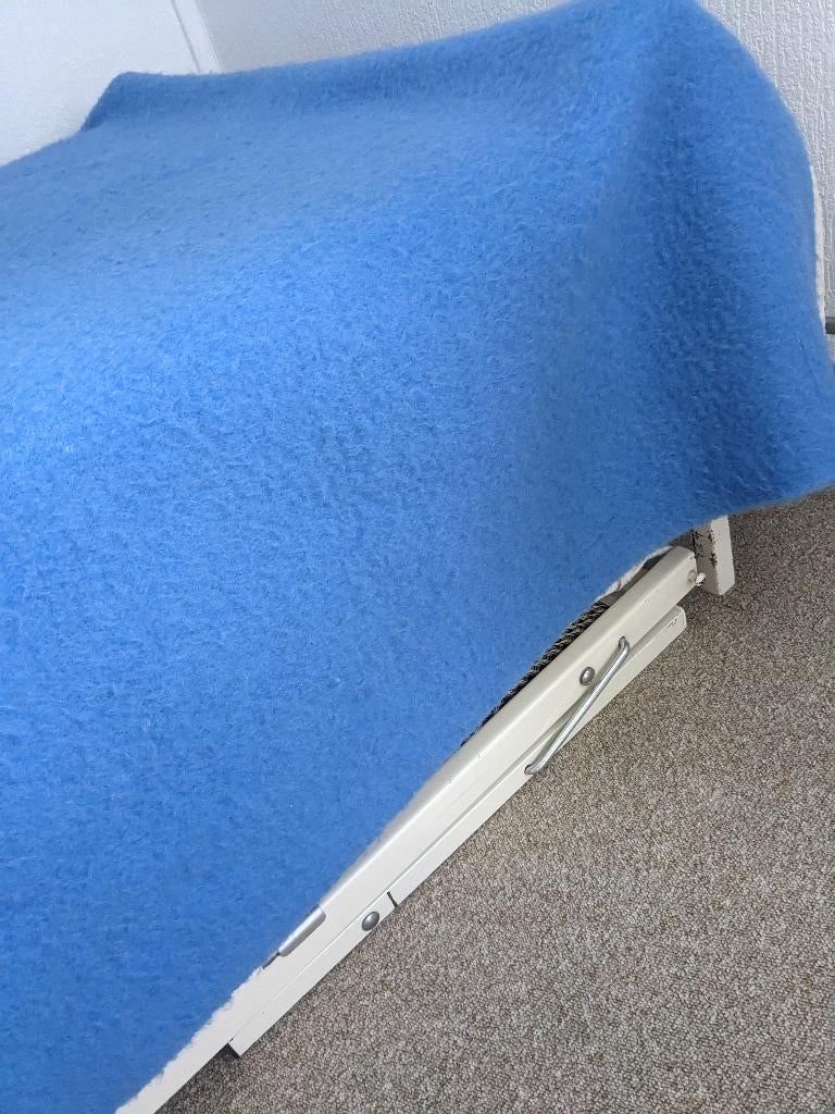 Onderschuifbed 2x 1 persoons, Ophalen, Gebruikt, Eenpersoons, Wit