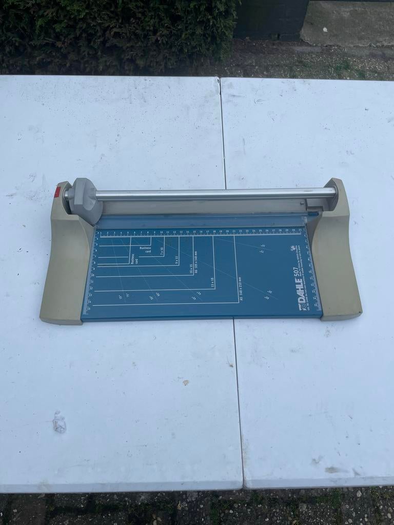 Dahle 507 Rollensnijder A4/A5 - Nauwkeurig en Veilig, Ophalen of Verzenden, Gebruikt, Overige typen