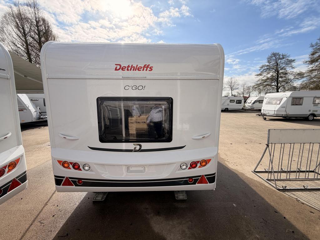 Dethleffs C'Go 495 QSK +Stapelbed+1700KG+XXLKoel, Dwarsbed, Bedrijf, Treinzit, Schokbreker