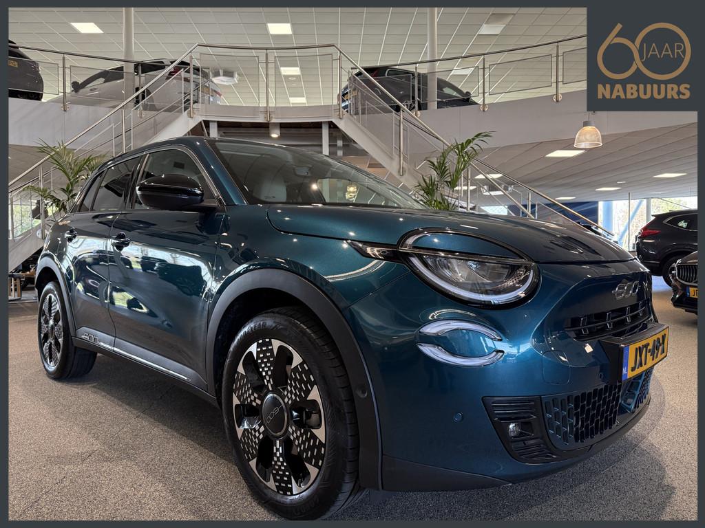 Fiat 600 1.2 Hybrid La Prima, Leder, Keyless, Camera, Massag, Auto's, Fiat, 12 maanden, 101 pk, Gebruikt, 1199 cc