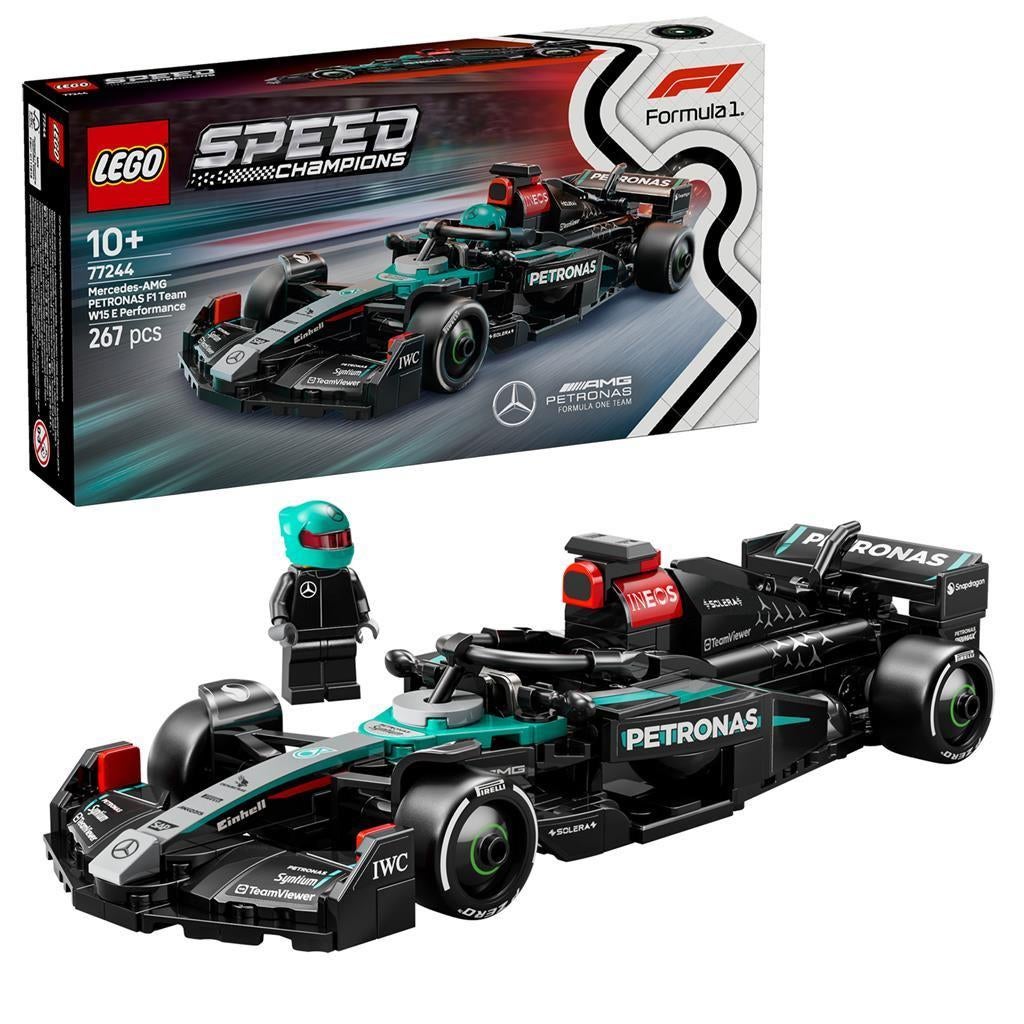 LEGO 77244 F1 Mercedes W-15 nu € 15,99 + gratis F1 Kalender, Ophalen, Nieuw, Complete set, Lego