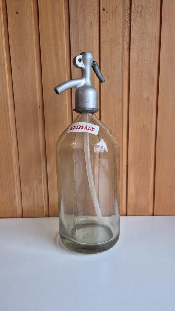Vintage soda-/sifonfles spuitfles, Ophalen of Verzenden, Zo goed als nieuw