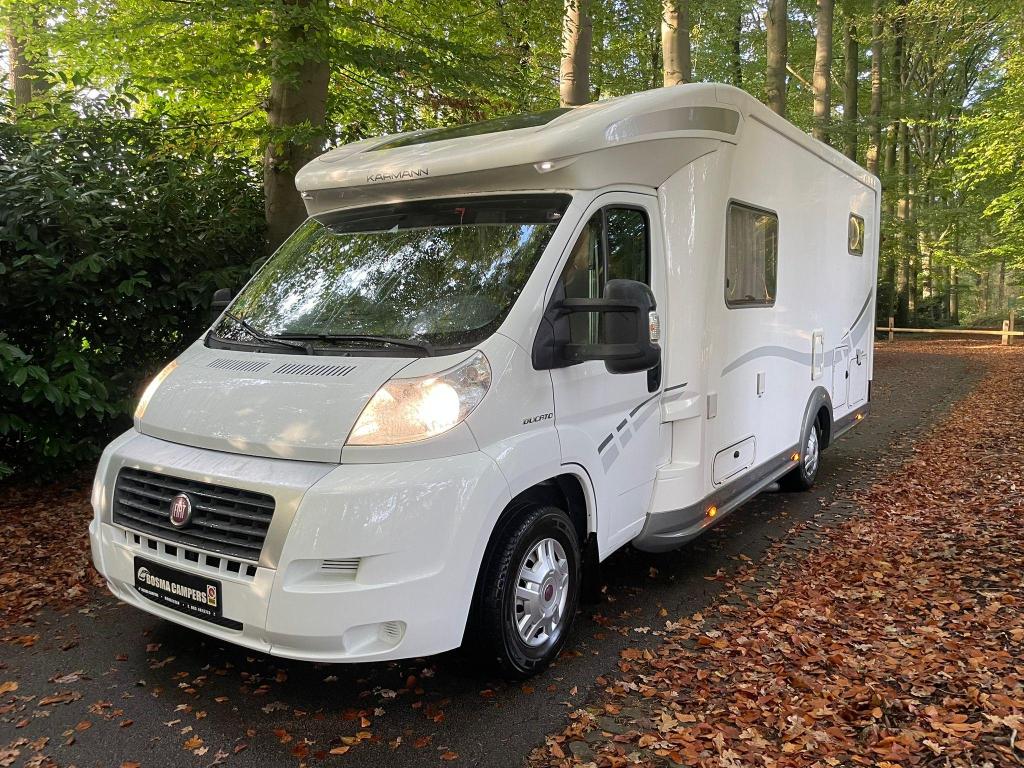 Karmann Ontario 725 TI Enkele Bedden Airco Garage 2010, Ringverwarming, Fiat, Bedrijf, Tot en met 3