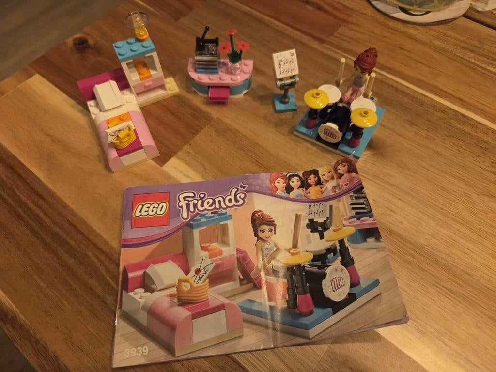 LEGO friends 3933 - Mia's bedroom, Ophalen, Lego, Friends, Complete set