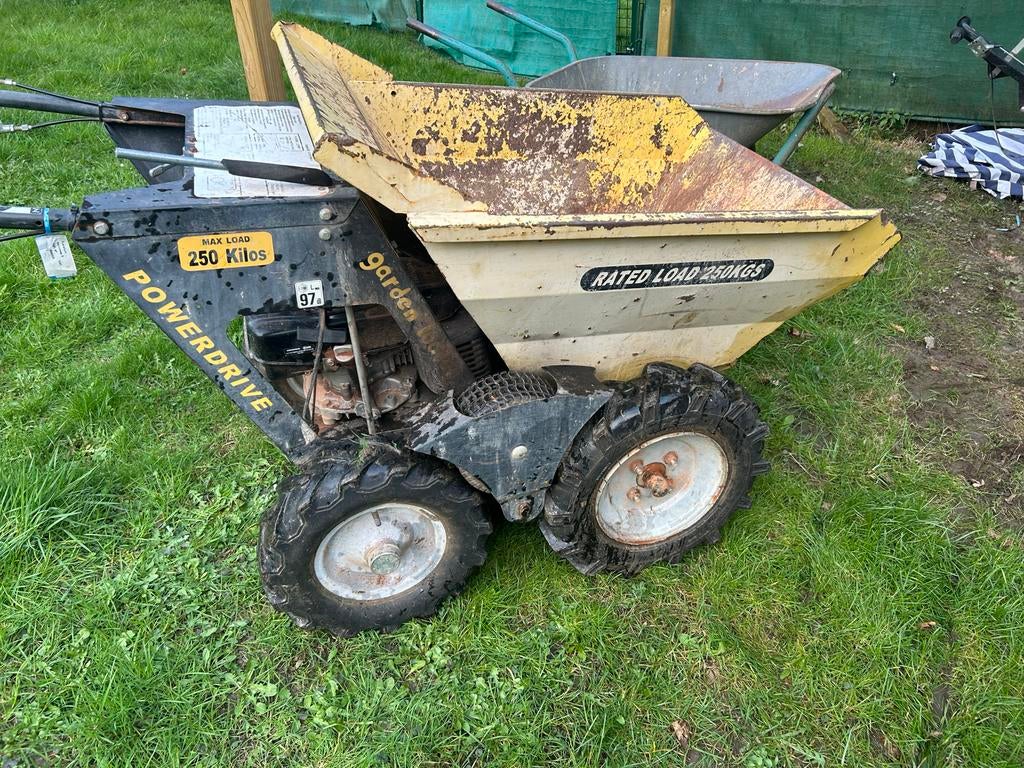 Gemotoriseerde Kruiwagen Dumper - Honda Motor, Ophalen of Verzenden, Gebruikt, Tweewielig