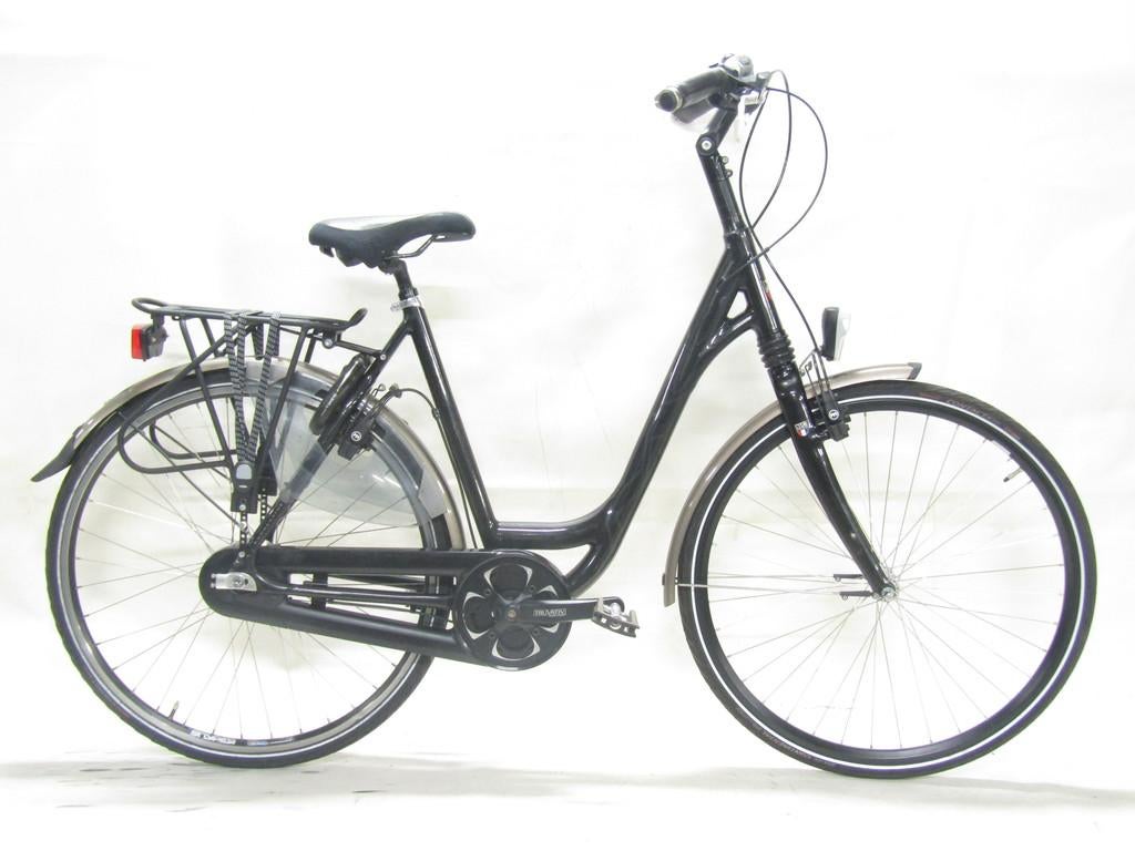 Multicycle Tour zwart dames 55cm 28inch, Fietsen en Brommers, 53 tot 56 cm, Gebruikt, Overige merken, Versnellingen