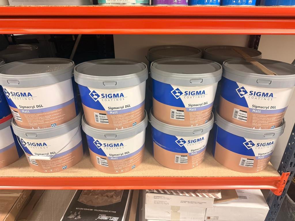 Simga 9010 saus, 10 tot 15 liter, Ophalen, Nieuw, Wit