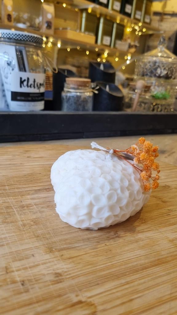 Hartvormige Paraffinevrije Kaars - Handgemaakt, Ophalen of Verzenden, Nieuw