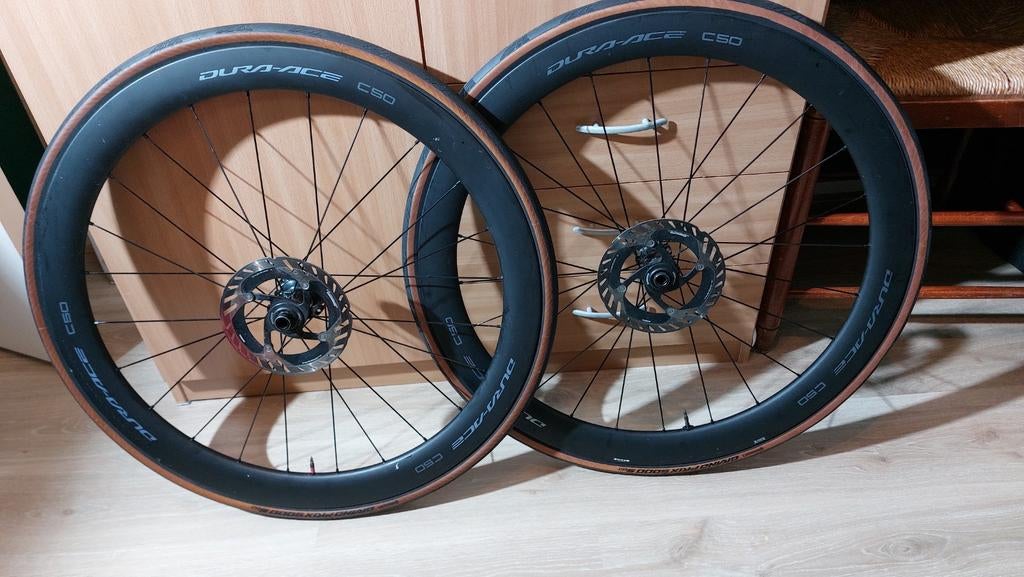 Dura-Ace C50 Wielset, Fietsen en Brommers, Wiel, Dura-Ace, Ophalen of Verzenden, Zo goed als nieuw