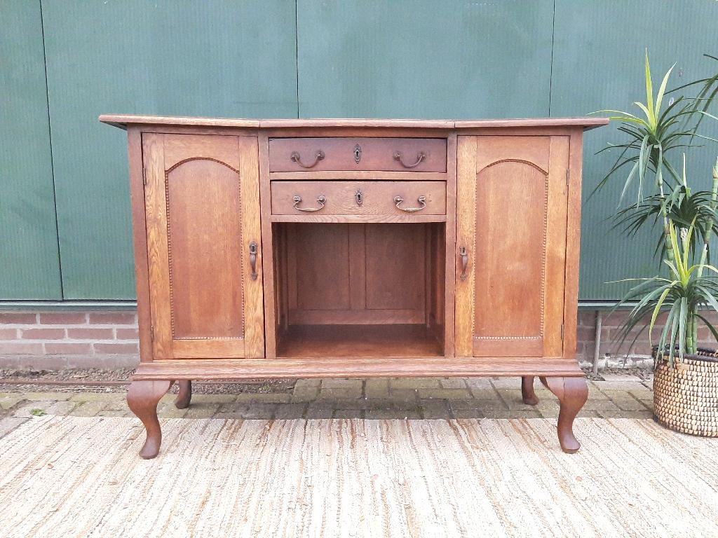 Antieke Commode Art Deco Kastje Vintage Dressoir Queen, Ophalen