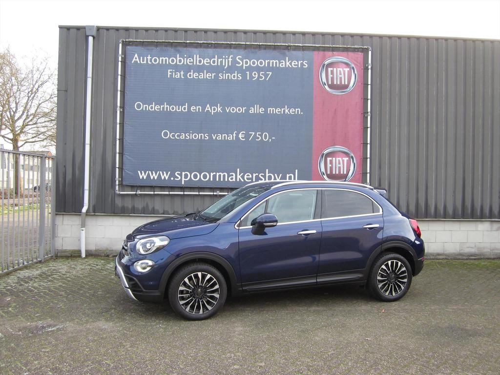FIAT 500X 1.0 GSE 120pk City Cross Opening Edition, Auto's, Voorwielaandrijving, 15 km/l, Blauw, Origineel Nederlands