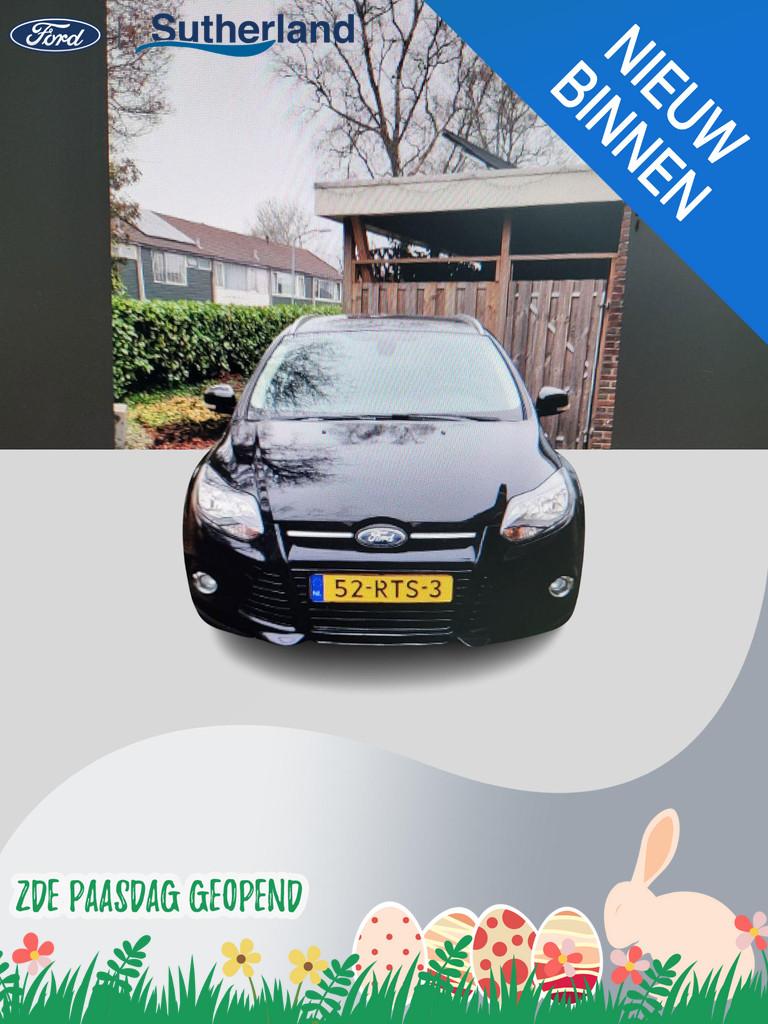 Ford Focus Wagon 1.6 TI-VCT First Edition | Climate Control, 125 pk, Gebruikt, 4 cilinders, Leder en Stof
