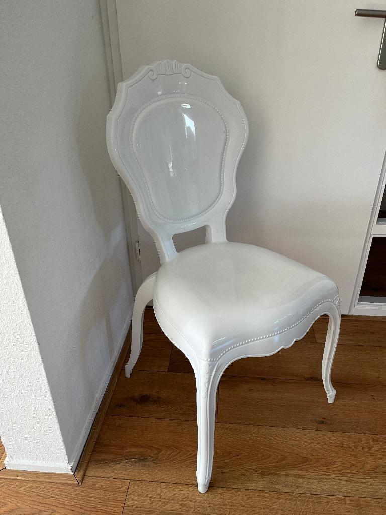 Mooie stoel Nieuw! Wit Barok stijl, Ophalen, Nieuw, Wit, Eén