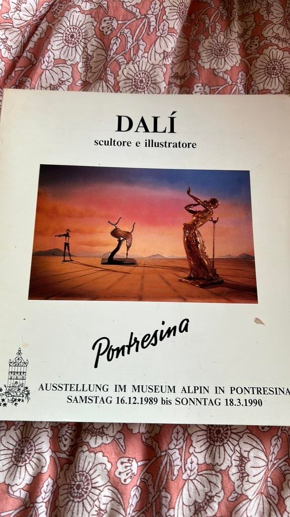 DALI scultore e illustratore Ausstellung Museum Pontresina, Boeken, Ophalen of Verzenden, Gelezen, Schilder- en Tekenkunst