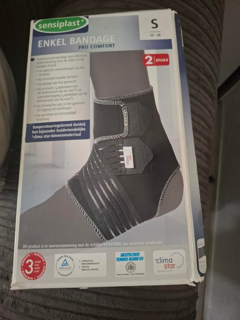 Enkel bandage maat S, Sport en Fitness, Ophalen of Verzenden, Nieuw, Overige typen