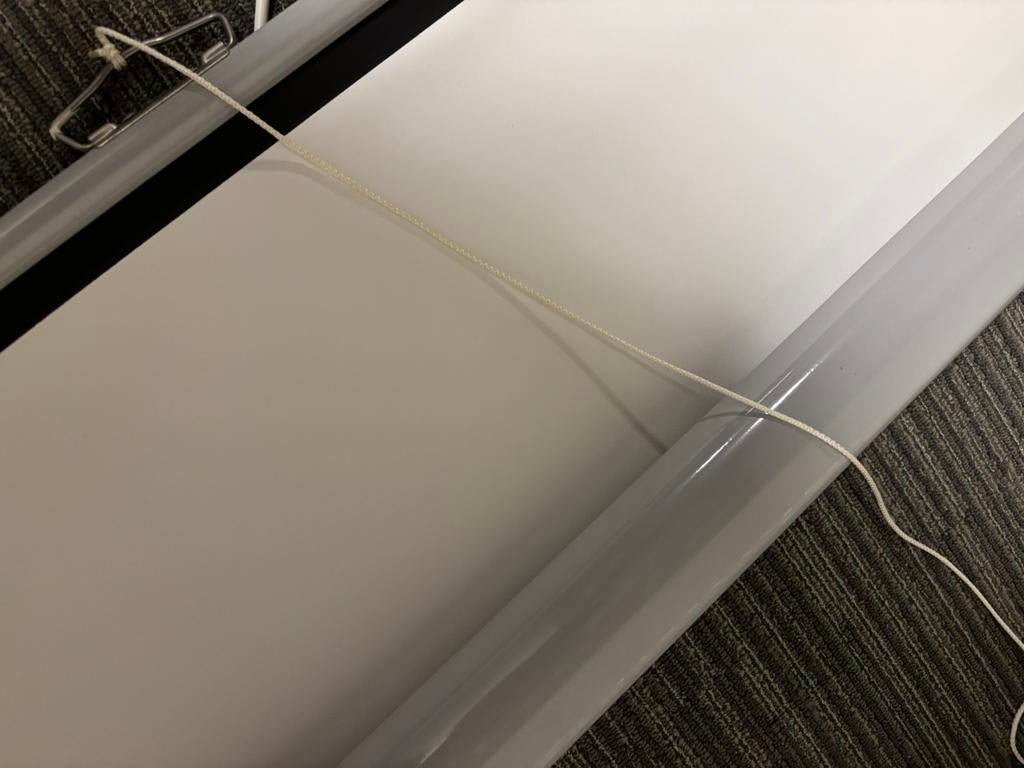 Beamer scherm, Ophalen, Gebruikt