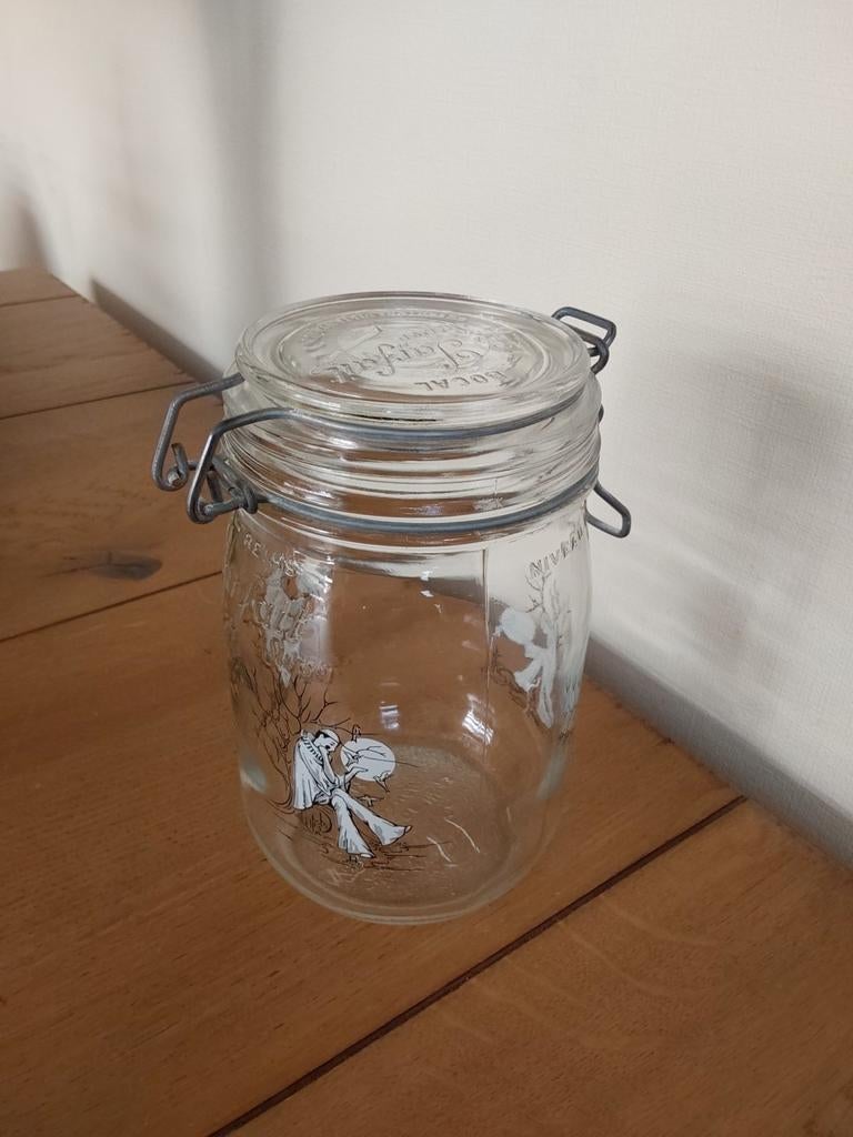 La parfait Pierrot weckpot, Ophalen of Verzenden, Glas, Pot, Bus of Blik