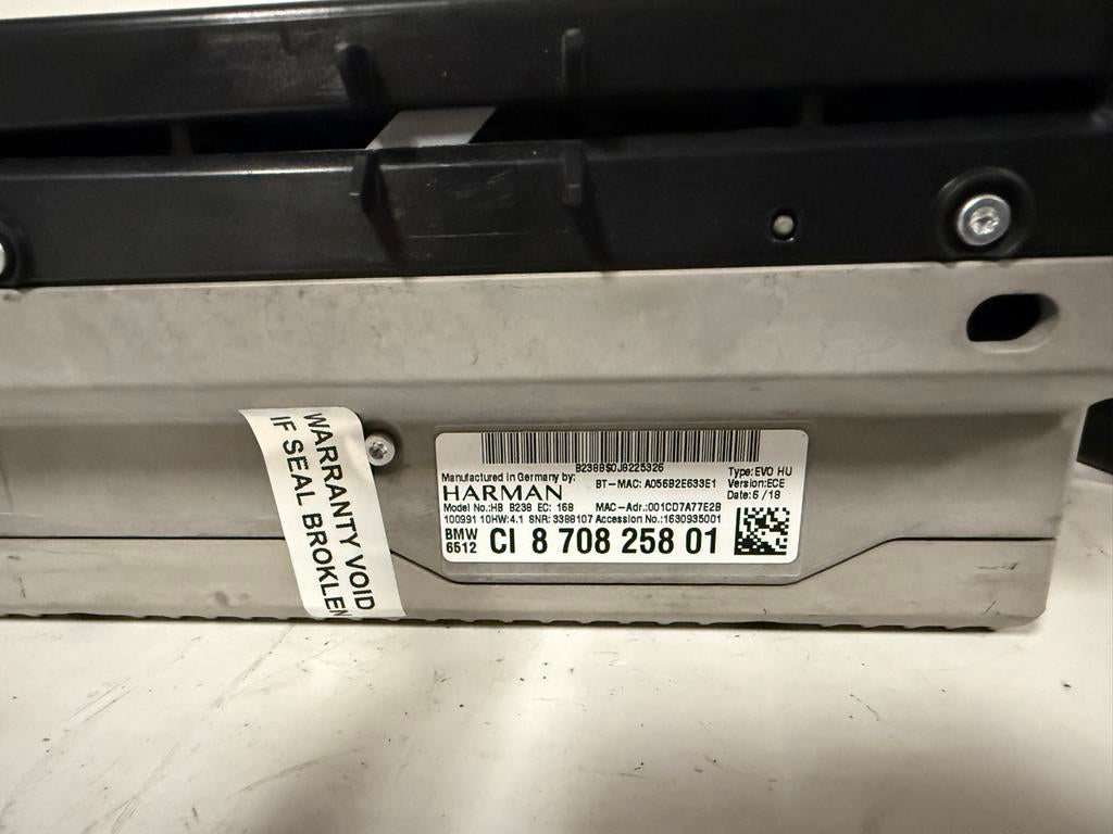 Navigatiesysteem BMW G30 5 serie - Origineel NBT EVO HU, Auto diversen, Ophalen, Gebruikt