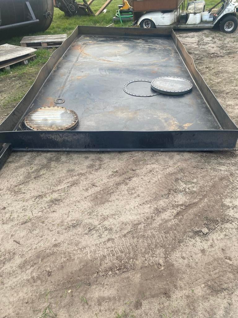 Kunststof bak, Ophalen