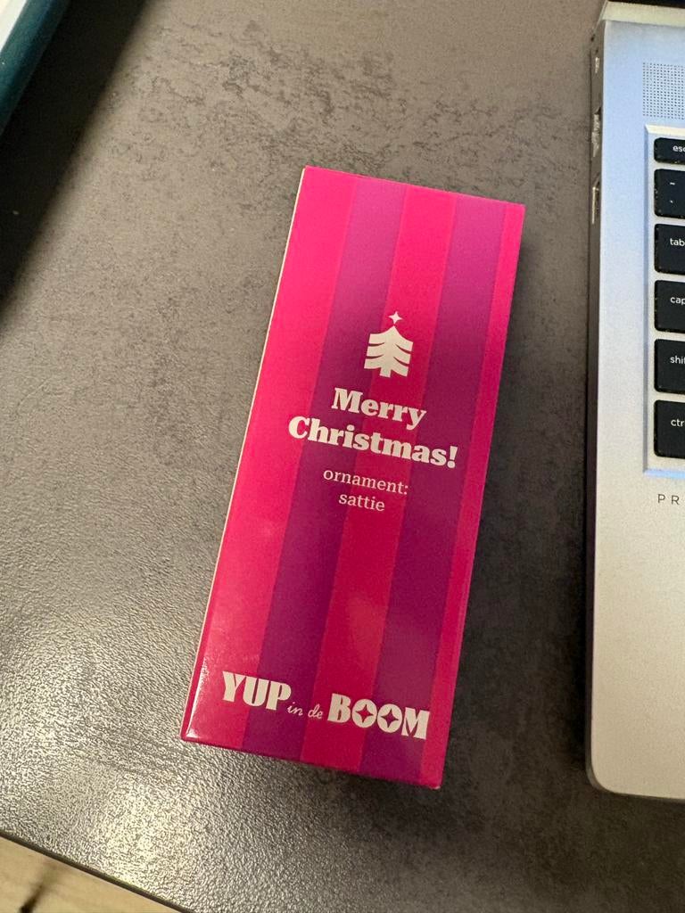 Yup in de boom sattie kerstornament, Ophalen of Verzenden, Nieuw