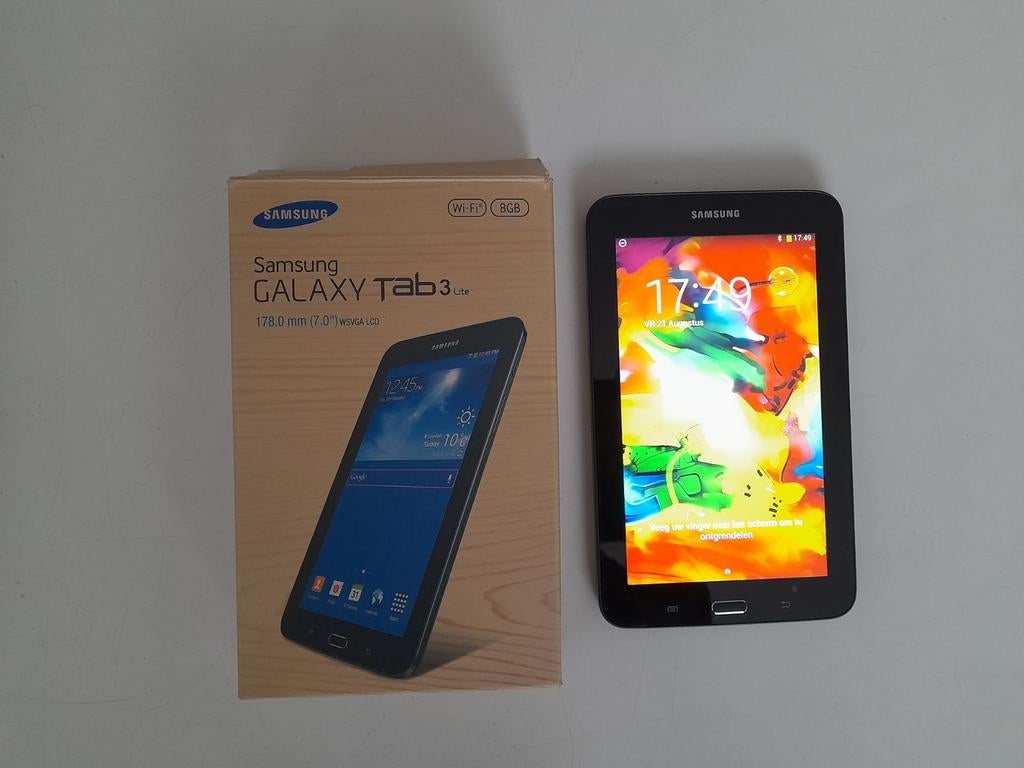 Samsung Galaxy tab3 lite / 7" tablet met probleem, Computers en Software, Android Tablets, Ophalen, Tab3, Zo goed als nieuw, Samsung