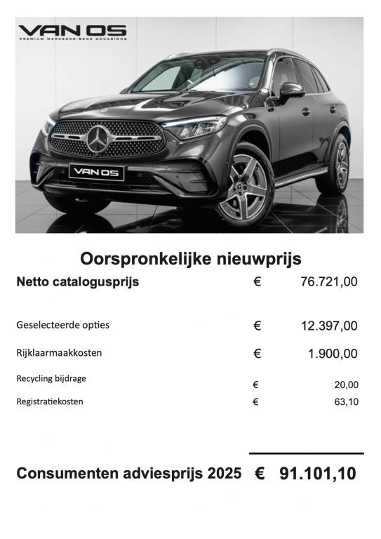 Mercedes-Benz GLC GLC 400e 4Matic AMG Line | Pano | Memory |, Automaat, Gebruikt, Euro 6, 4 cilinders