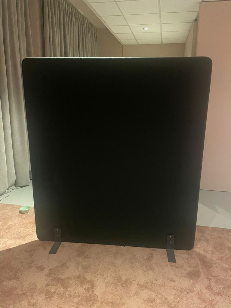 Zwart kamerscherm, Ophalen of Verzenden, Gebruikt