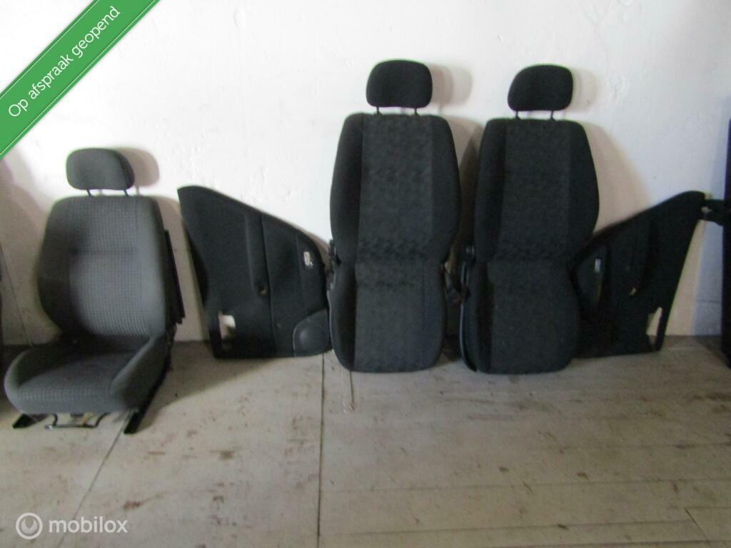 Stoel stoelen achterbank deur en achter paneel opel astra g, Auto-onderdelen, Gebruikt, Opel, Ophalen of Verzenden, Opel
