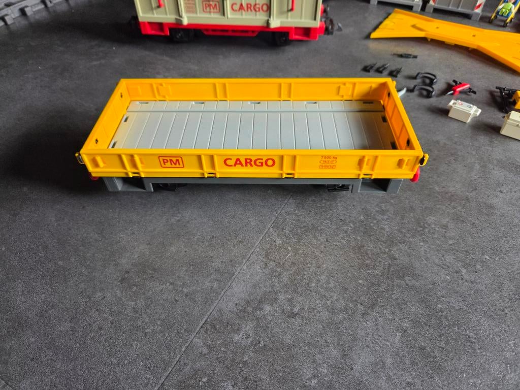 Playmobil - Uitgebreide trein set / panorama express enz, Ophalen of Verzenden, Zo goed als nieuw