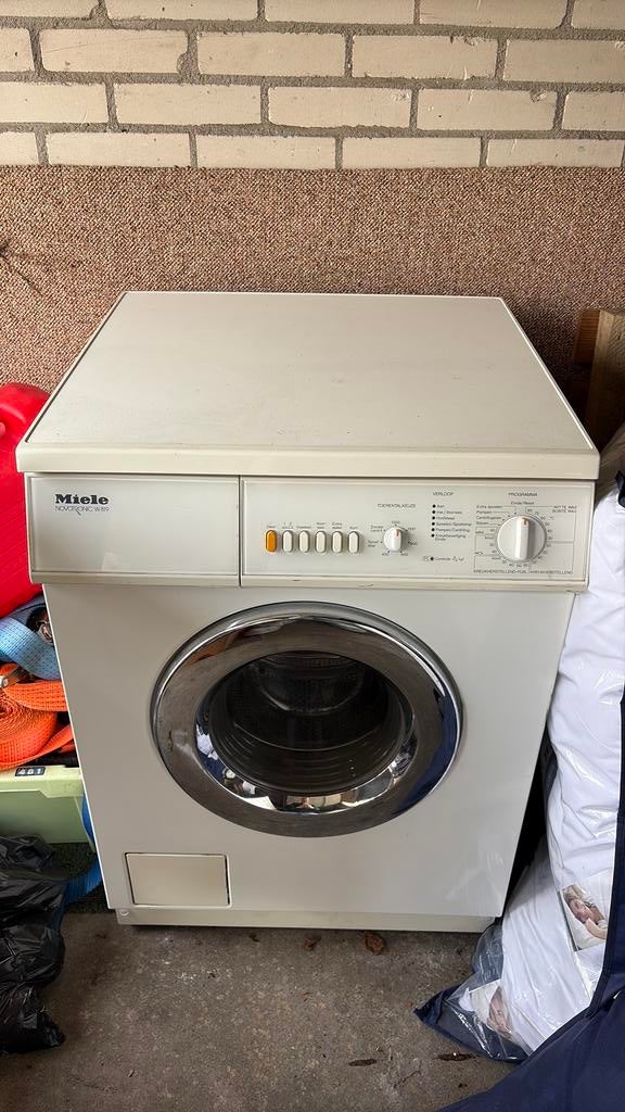 Miele wasmachine voor onderdelen, Ophalen, 1200 tot 1600 toeren, 4 tot 6 kg, Handwasprogramma