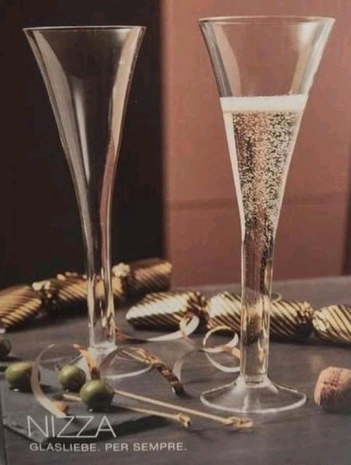 Leonardo Nizza Champagne Glasses Set of 2, Verzamelen, Glas en Borrelglaasjes, Ophalen of Verzenden, Nieuw, Overige typen