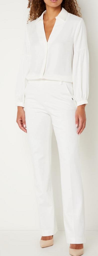 XANDERS PANTALON, WIT, MAAT 36 (NEW 190) ALS NIEUW💖💖💖, Kleding | Dames, Wit, Ophalen of Verzenden, Zo goed als nieuw, Maat 36 (S)