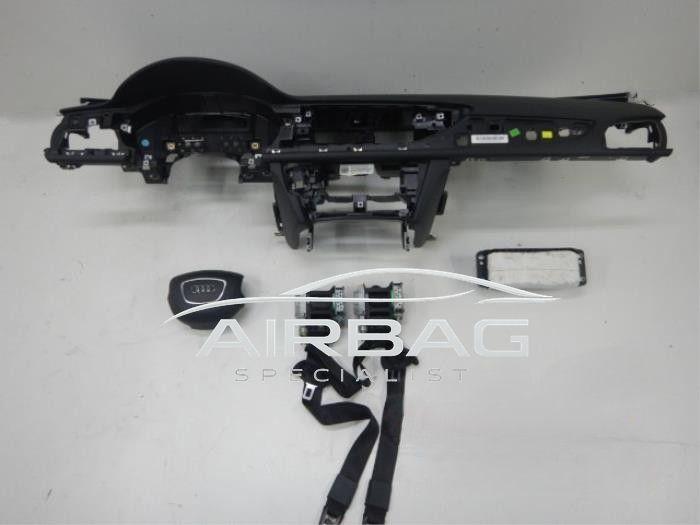 Audi Q7 model 2012-2015 Airbag set dashboard Stuur airbag bi, Gebruikt, -, -, Ophalen of Verzenden