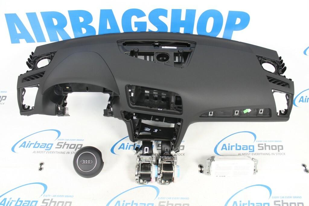 Airbag set - Dashboard 3 sp zwart Audi Q5 -8R (2008-2016), Gebruikt, Ophalen of Verzenden