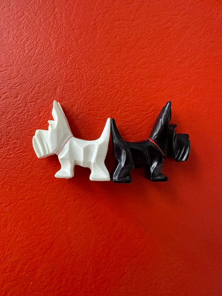 Black & White whisky hondjes verzameling, Verzamelen, Ophalen of Verzenden, Gebruikt, Hond of Kat, Beeldje of Figuurtje