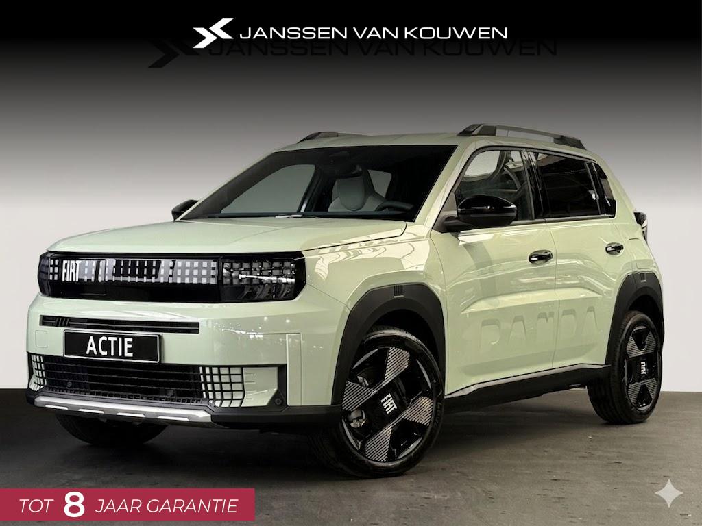 Fiat Grande Panda La Prima 44 kWh 1 Fase / Voordeel 2+6 jaar, Auto's, 12 maanden, Stof, Panda, Origineel Nederlands