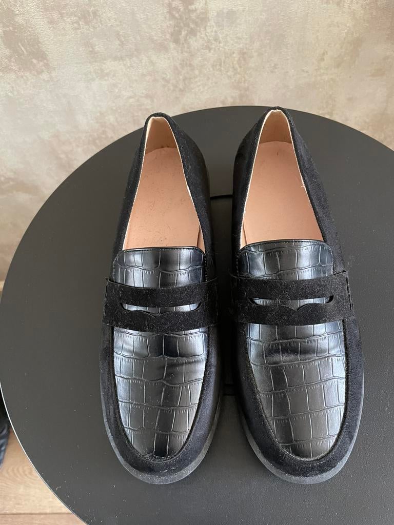 Nieuwe mooie instappers, Loafers, Zwart, Nieuw, Ophalen of Verzenden