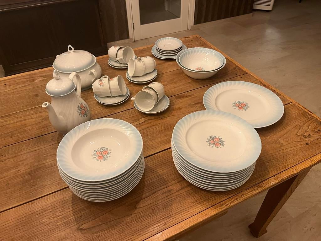 Vintage Servies Set - Seltmann Weiden bavaria regina, Keramiek, Ophalen of Verzenden, Zo goed als nieuw, Overige stijlen