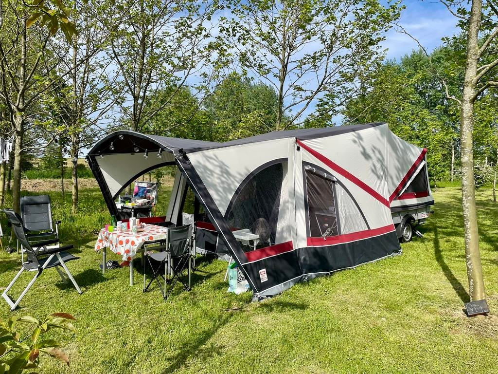 TEUN TTT4 vouwwagen, 6p, snel 123 systeem, easyload, 100km/u, Ophalen, Gebruikt, Tot en met 6