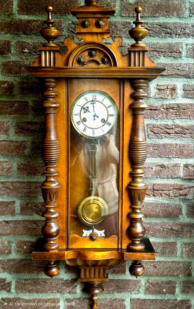 Antieke Klok Junghans, Antiek en Kunst, Antiek | Klokken, Ophalen