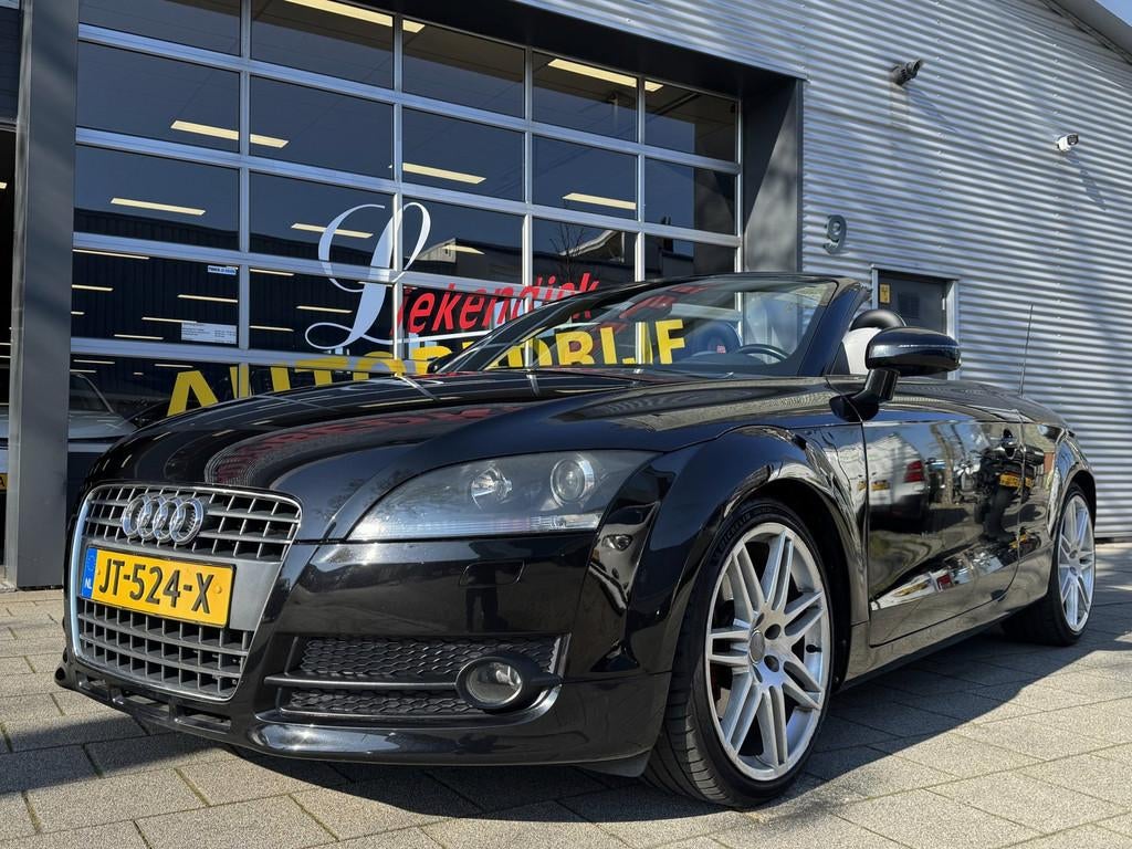 Audi TT Roadster 2.0 TFSI Pro Line- Cabriolet I Airco I Leer, TT, Gebruikt, 4 cilinders, Zwart
