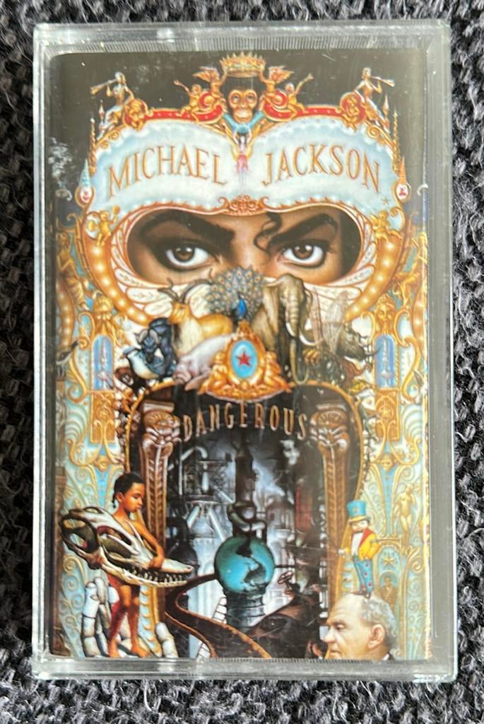 Micheal Jackson - Dangerous 1991 cassettebandje, Cd's en Dvd's, Cassettebandjes, Ophalen of Verzenden, Zo goed als nieuw, Pop