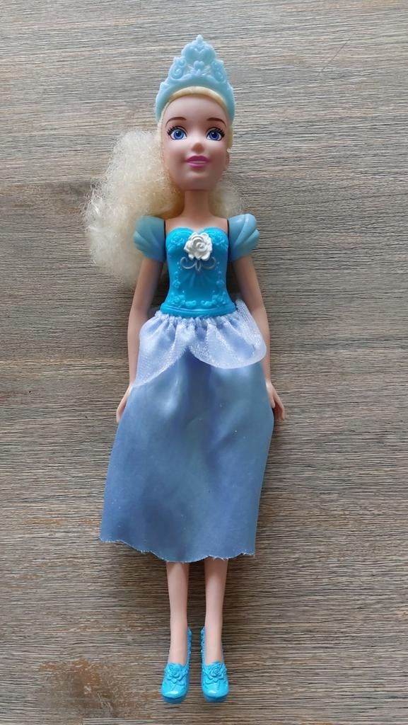 Disney barbiepop Assepoester, Ophalen of Verzenden, Gebruikt, Barbie