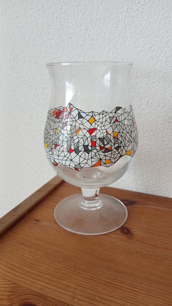 Duvel glas, Verzenden, Zo goed als nieuw, Glas of Glazen, Duvel