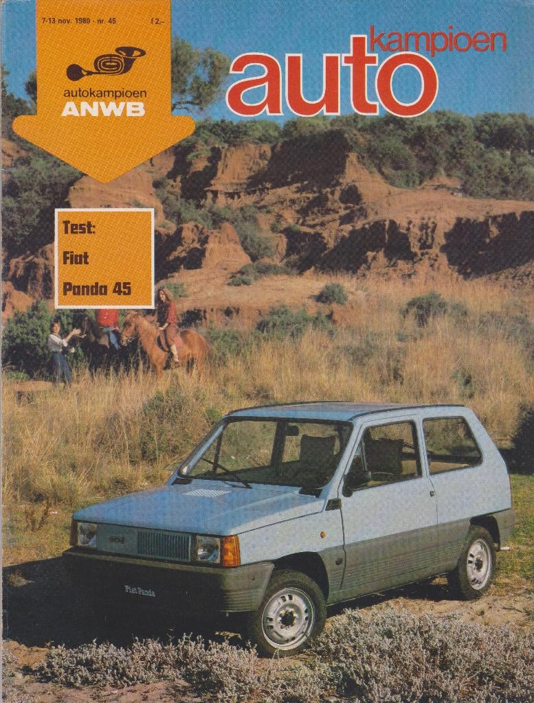 Fiat Panda ( classic ) testen in Autovisie ea, Gelezen, Ophalen of Verzenden, Overige merken, Autovisie